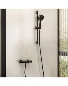 Ravine Single Outlet Bar Valve Slide Rail Kit Matt Black