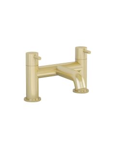 Ravine Deck Mounted Bath Filler Brushed Brass