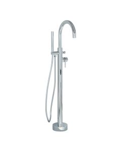 Ravine Floor Standing Bath Shower Mixer Chrome