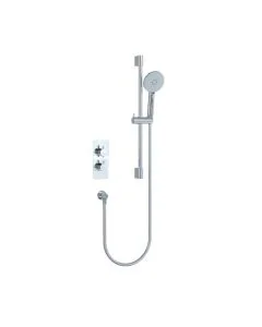 Ravine Recessed Shower Valve Slide Rail Kit Chrome