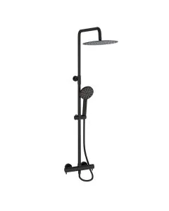 Ravine Dual Outlet Bar Valve Riser Rail Kit Matt Black