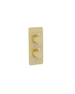 Ravine Thermostatic Shower Valve Brushed Brass