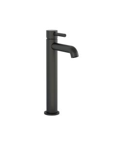 Ravine Tall Basin Mixer With Clicker Waste Matt Black