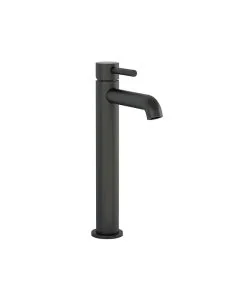 Ravine Tall Basin Mixer With Clicker Waste Matt Black