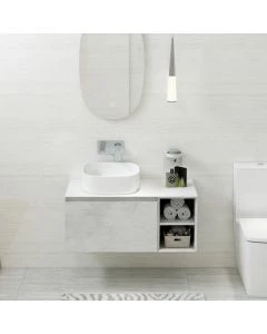 Ravine Wall Mounted Basin Mixer Chrome