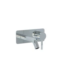 Ravine Wall Mounted Basin Mixer Chrome