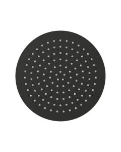 Slimline Round 250mm Showerhead Matt Black