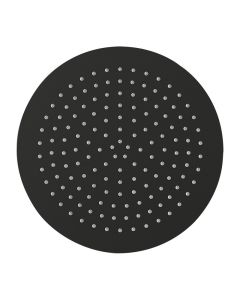Slimline Round 300mm Showerhead Matt Black