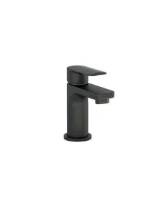 Suburb Small Basin Mixer With Clicker Waste Matt Black