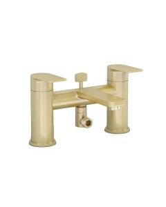 Suburb Deck Mounted Bath Shower Mixer Brushed Brass