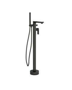Suburb Floor Standing Bath Shower Mixer Matt Black