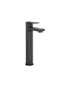 Suburb Tall Basin Mixer With Clicker Waste Matt Black