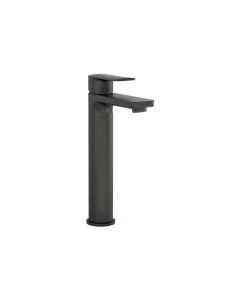 Suburb Tall Basin Mixer With Clicker Waste Matt Black
