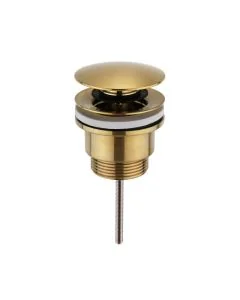 Universal Basin Clicker Waste Brushed Brass