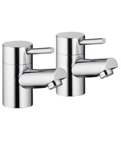 Xcite Bath Pillar Taps (Pair)
