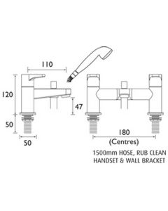 Quest Bath Shower Mixer
