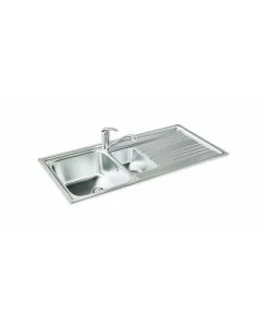 Carron Phoenix Rapid 150 1.5 Bowl Inset Sink Stainless Steel