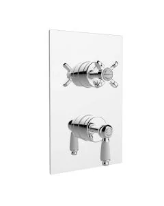 Renaissance Thermostatic Recessed Dual Control Valve with Diverter