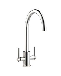 Rococo Kitchen Mixer Tap Chrome