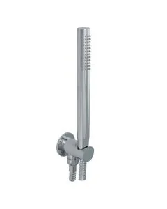 JTP Wall Outlet Slim Handset Shower Kit Chrome