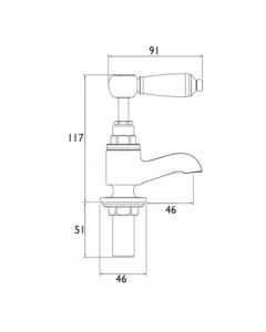 Renaissance Vanity Basin Taps
