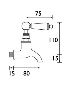 Renaissance Bib Taps
