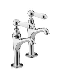 Renaissance High Neck Pillar Taps