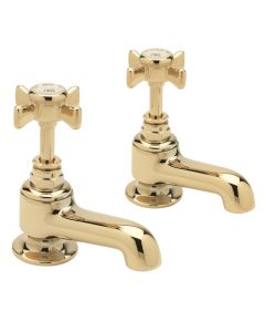 CHURCHMAN BATH TAPS GOLD