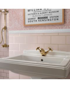 CHURCHMAN MONOBLOC BASIN MIXER GOLD