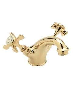 CHURCHMAN MONOBLOC BASIN MIXER GOLD