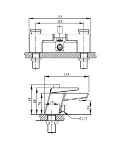 Sail Bath Shower Mixer
