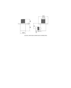 DELUXE WALL SHOWER OUTLET CHROME