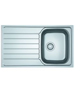 Franke Spark (SKN 611-86 REV) 1 Bowl Reversible Sink Stainless Steel