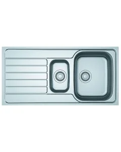 Franke Argos (AGX 651 REV) 1.5 Bowl Reversible Sink Stainless Steel