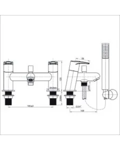 Smile Bath Shower Mixer
