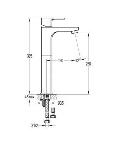 Smart Tall Basin Mixer