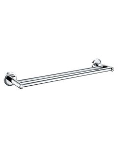 Bristan Solo Double Towel Rail 650mm