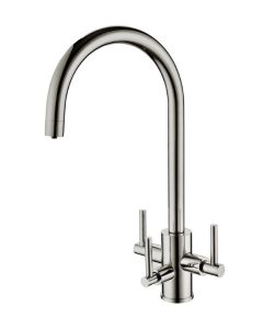Stella Mixer Cold Filter Tap Swivel Spout Brushed Nickel