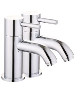 Century Bath Pillar Taps Chrome