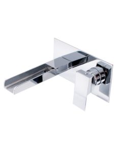 Cosmic Wall Mounted Basin Mixer Chrome