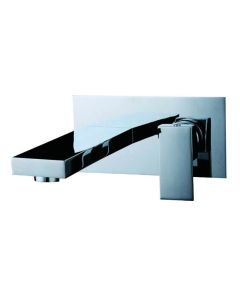 Quazar Wall Mounted Bath Filler Chrome