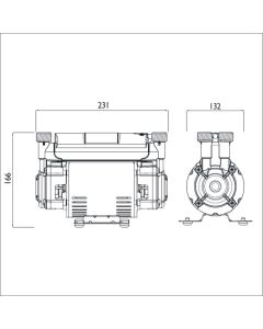 Bristan 1.5 Twin Shower Pump