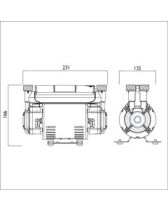 Bristan 2.0 bar Twin Shower Pump