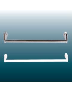 Chrome Straight 450mm Towel Hanger