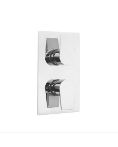 BARI CONCEALED 2 WAY THERMOSTATIC SHOWER VALVE CHROME