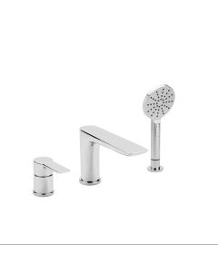 LIVORNO SINGLE LEVER BATH MIXER CHROME