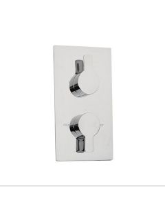 LIVORNO 2 WAY THERMOSTATIC SHOWER VALVE CHROME