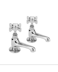 CHURCHMAN BATH TAPS CHROME