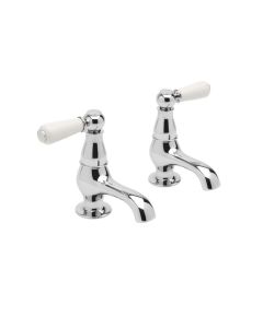 KENSINGTON LEVER BATH TAPS CHROME 