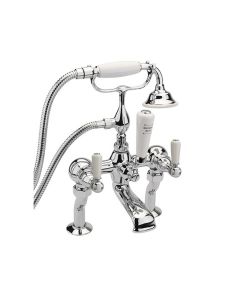 KENSINGTON LEVER BATH SHOWER MIXER & KIT CHROME 